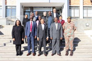 Foto de Família entre a Delegação da ACITE e a Direcção da Universidade de Stellenbosch