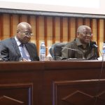Prof. Doutor Arcanjo do Nascimento e Embaixador Georges Chikoti