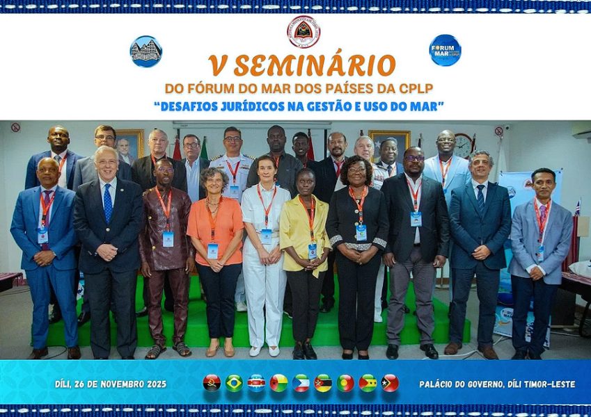 ACITE participa no V Seminário do Fórum do Mar da CPLP em Timor-Leste