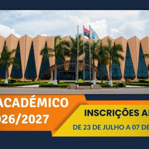 Inscrições Abertas para o Curso de Mestrado  2026-2027. –